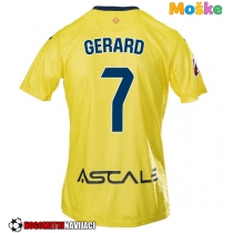 Moške Nogometnih dresov Villarreal Gerard Moreno #7 Domači 2025-26 Kratki rokavi